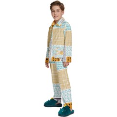 Kids  Long Sleeve Velvet Pajamas Set 