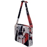 Abstract  Cross Body Office Bag