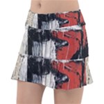 Abstract  Classic Tennis Skirt