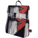 Abstract  Flap Top Backpack