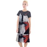 Abstract  Camis Fishtail Dress