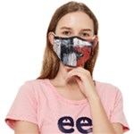 Abstract  Fitted Cloth Face Mask (Adult)