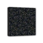 Midnight Blossom Elegance Black Backgrond Mini Canvas 4  x 4  (Stretched)