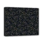 Midnight Blossom Elegance Black Backgrond Canvas 10  x 8  (Stretched)