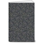 Midnight Blossom Elegance Black Backgrond 8  x 10  Softcover Notebook