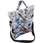 Cello Fold Over Handle Tote Bag
