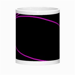 Purple, white and black lines Morph Mugs from ZippyPress Center