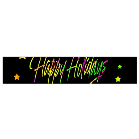 Happy Holidays 4 Flano Scarf (Small) from ZippyPress Back