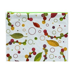 Adorable floral design Cosmetic Bag (XL) from ZippyPress Front