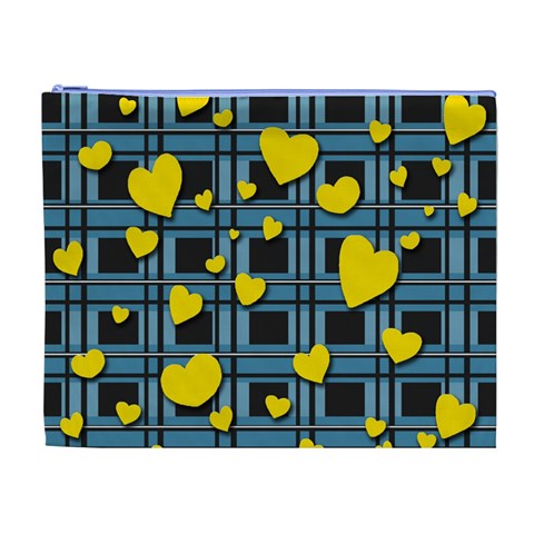 Love design Cosmetic Bag (XL) from ZippyPress Front