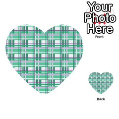 Green plaid pattern Multi Front 52