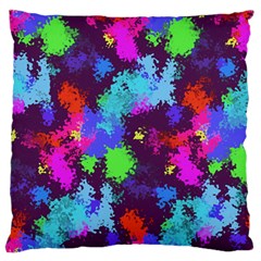 Paint spots texture                                   Standard Flano Cushion Case (Two Sides) from ZippyPress Front