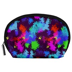 Paint spots texture                                         Accessory Pouch from ZippyPress Front