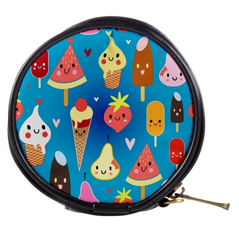 Cute food characters clipart             Mini Makeup Bag from ZippyPress Front