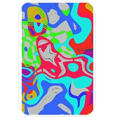 Colorful distorted shapes on a grey background                                                  Belt Pouch Bag (Large) from ZippyPress Back