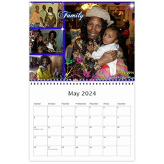 Joy Payne 2024 Wall Calendar 11 x 8.5 (12 May 2024