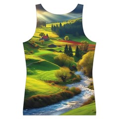 Countryside Landscape Nature Sport Tank Top  from ZippyPress Back
