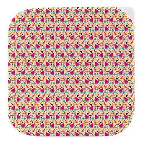 Summer Watermelon Pattern Stacked food storage container from ZippyPress Purple