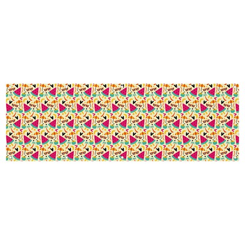 Summer Watermelon Pattern Banner and Sign 12  x 4  from ZippyPress Front