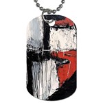 Abstract  Dog Tag (One Side)