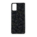 Midnight Blossom Elegance Black Backgrond Samsung Galaxy S20 Plus 6.7 Inch TPU UV Case