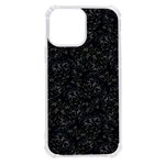 Midnight Blossom Elegance Black Backgrond iPhone 13 Pro Max TPU UV Print Case