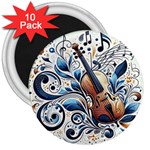 Cello 3  Magnets (10 pack) 